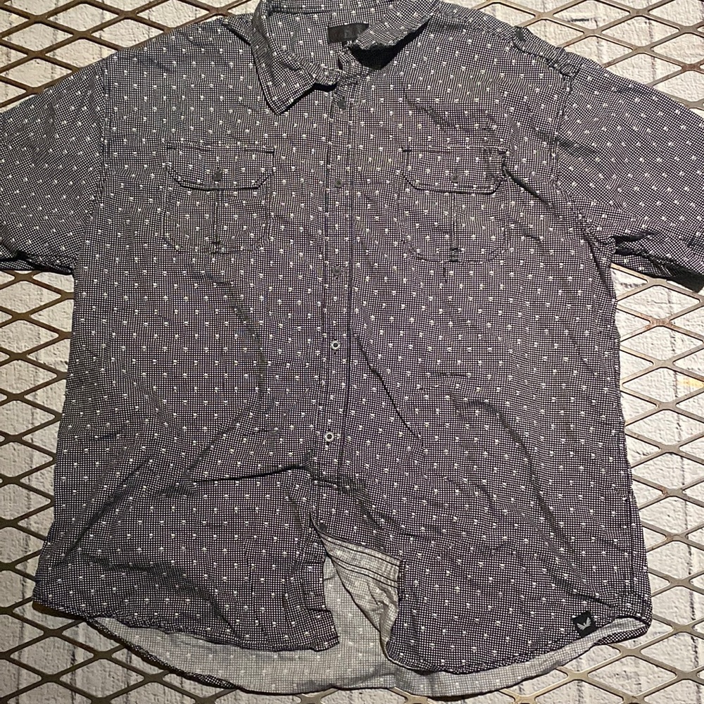 Steve’s Jeans skull 💀 short sleeve button down